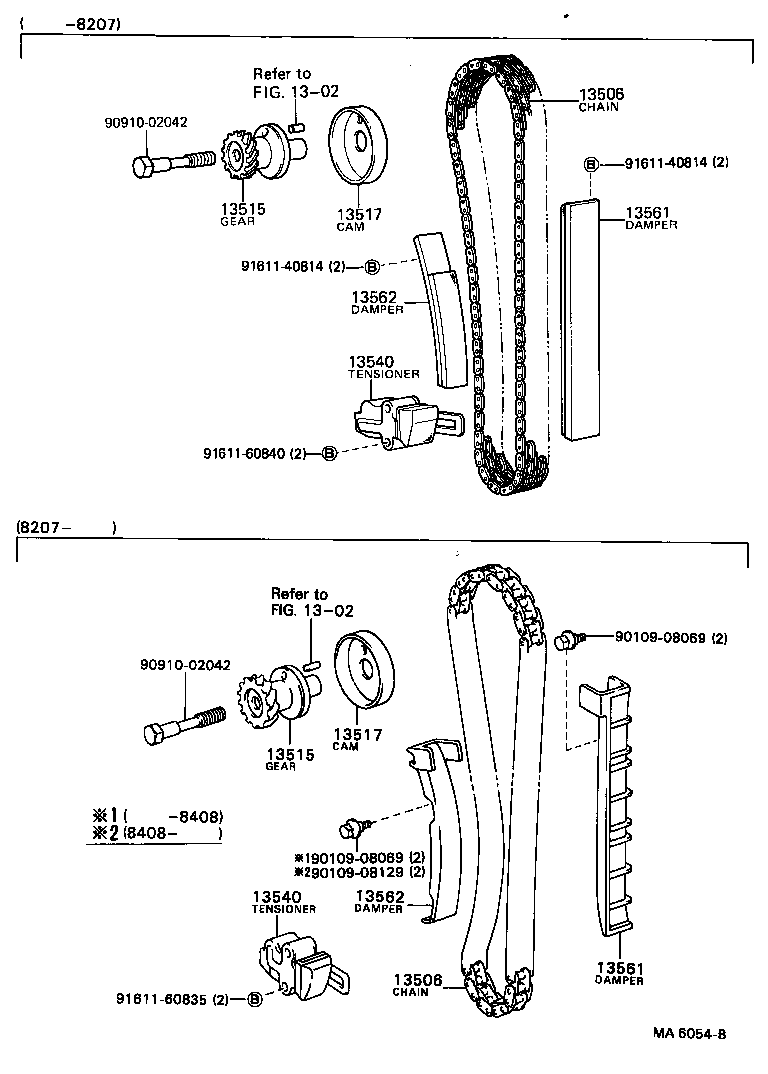  CRESSIDA |  TIMING CHAIN