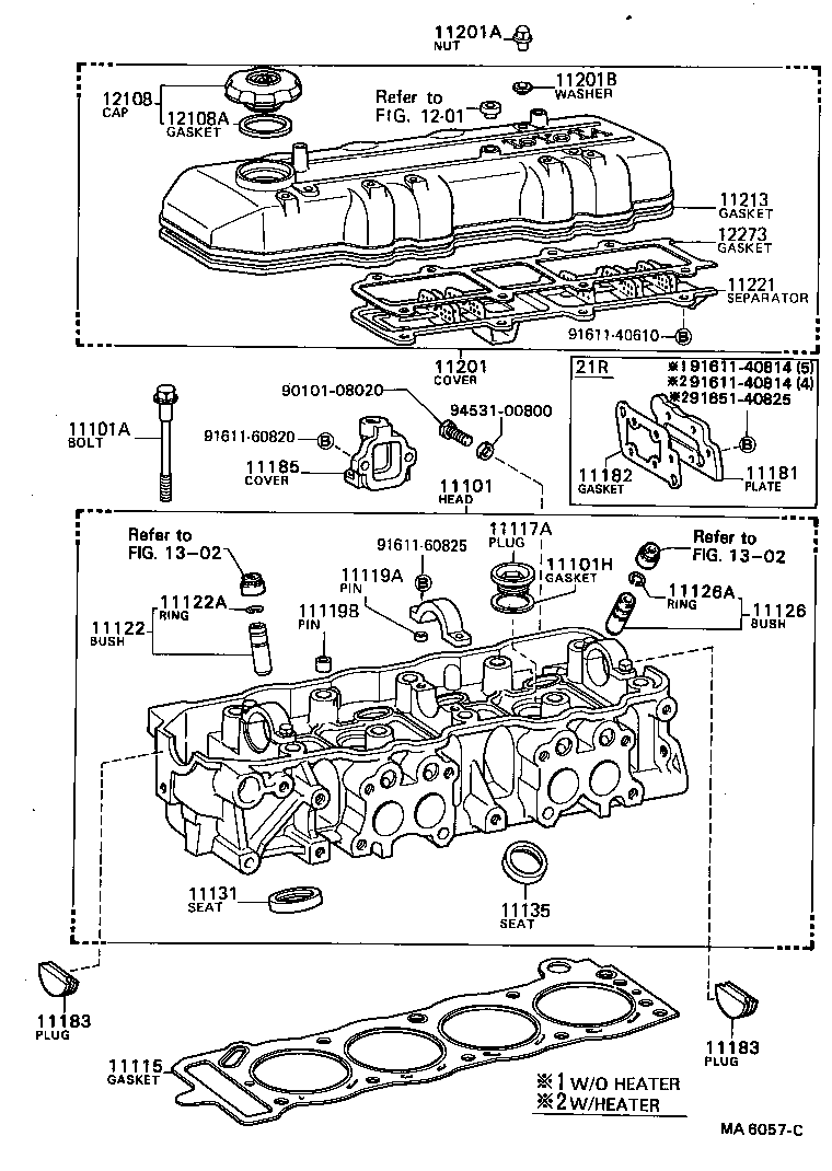  CRESSIDA |  CYLINDER HEAD