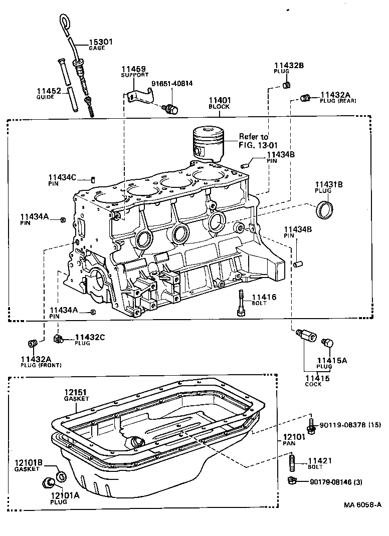  CRESSIDA |  CYLINDER BLOCK