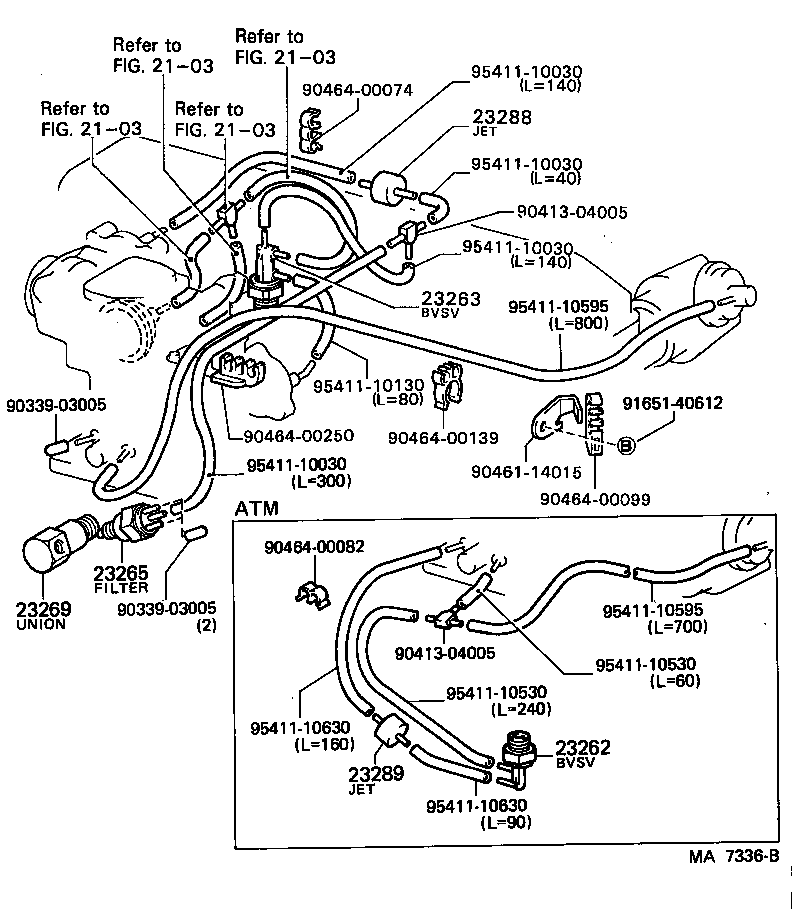  CRESSIDA |  VACUUM PIPING