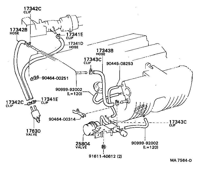  CRESSIDA |  VACUUM PIPING