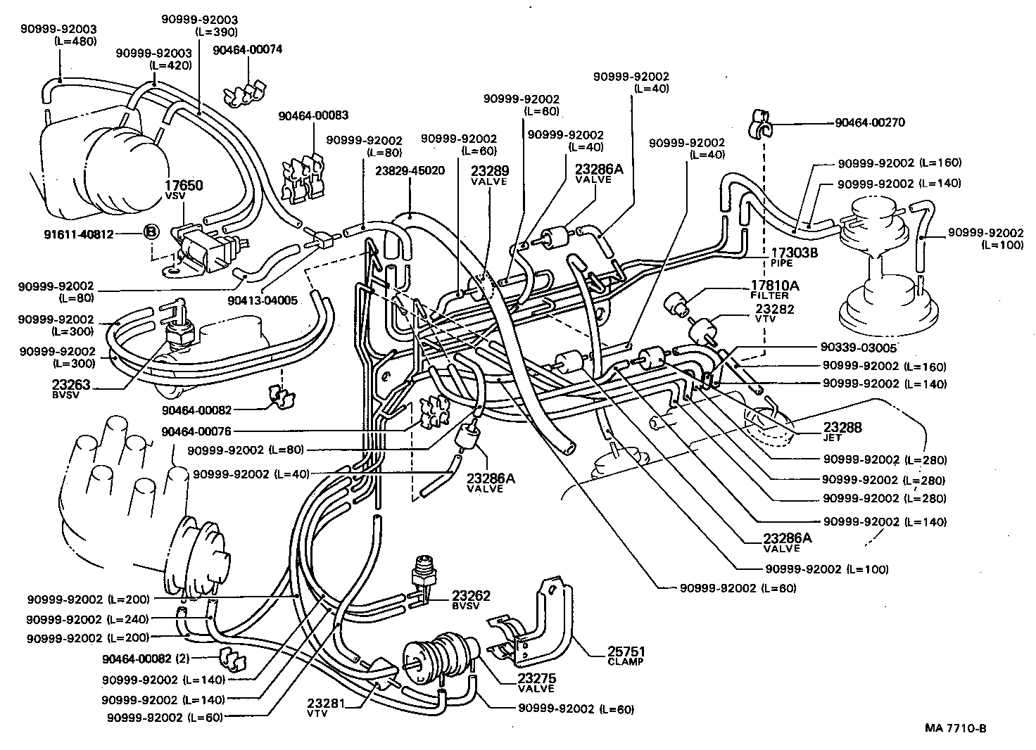  CRESSIDA |  VACUUM PIPING