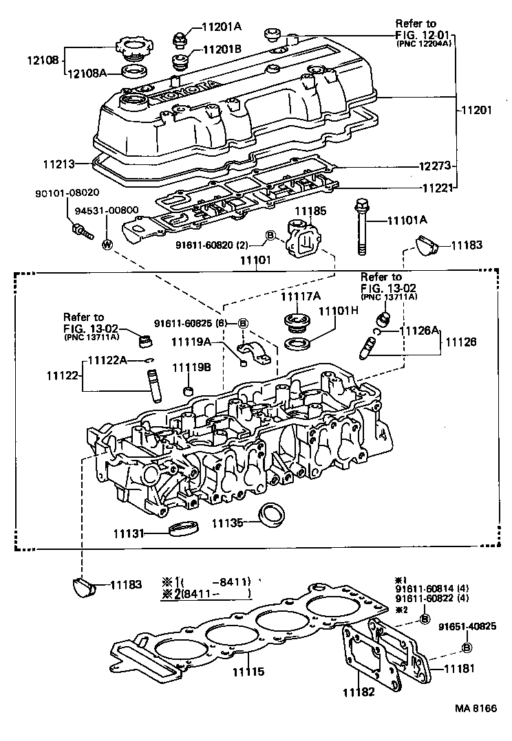  CRESSIDA |  CYLINDER HEAD