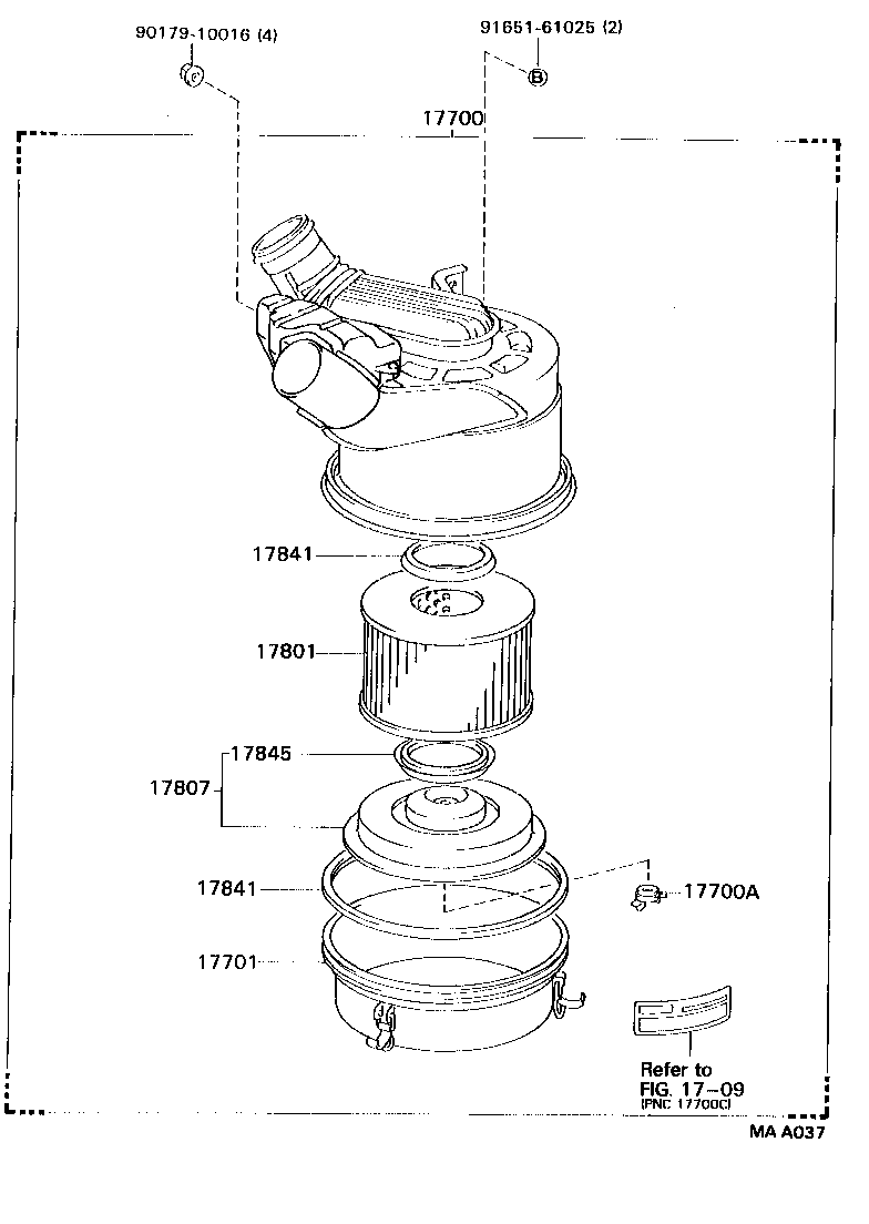  DYNA 200 |  AIR CLEANER