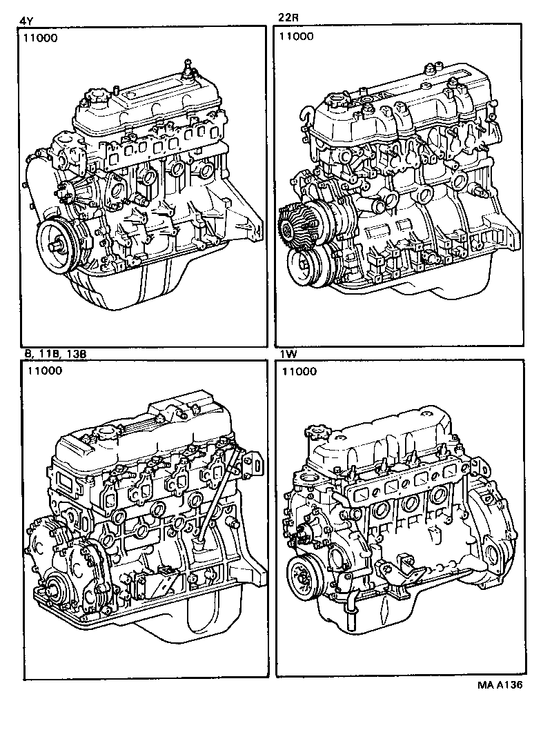  DYNA 200 |  PARTIAL ENGINE ASSEMBLY