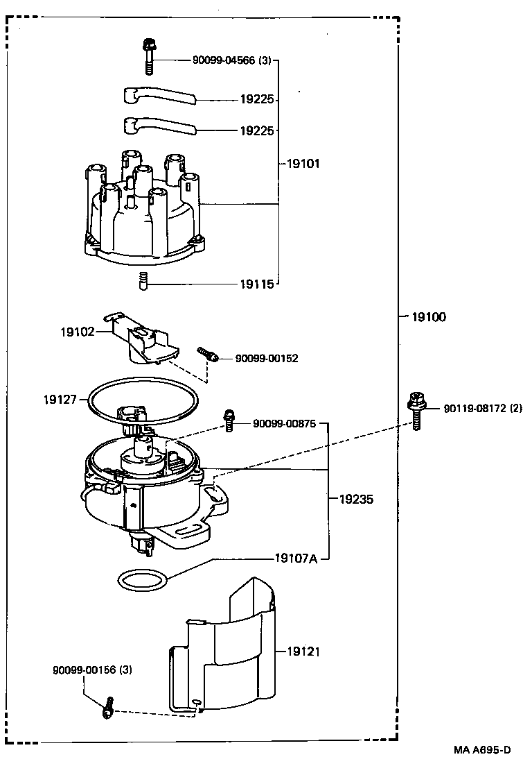  CAMRY |  DISTRIBUTOR