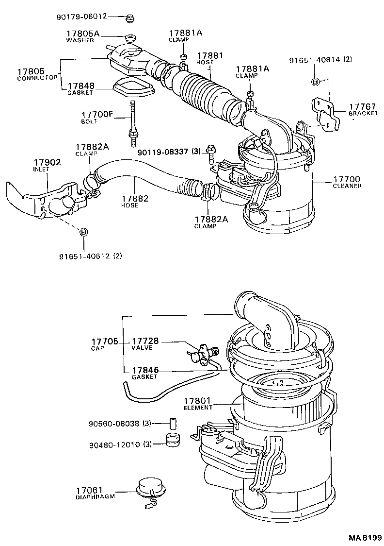  MODEL F |  AIR CLEANER