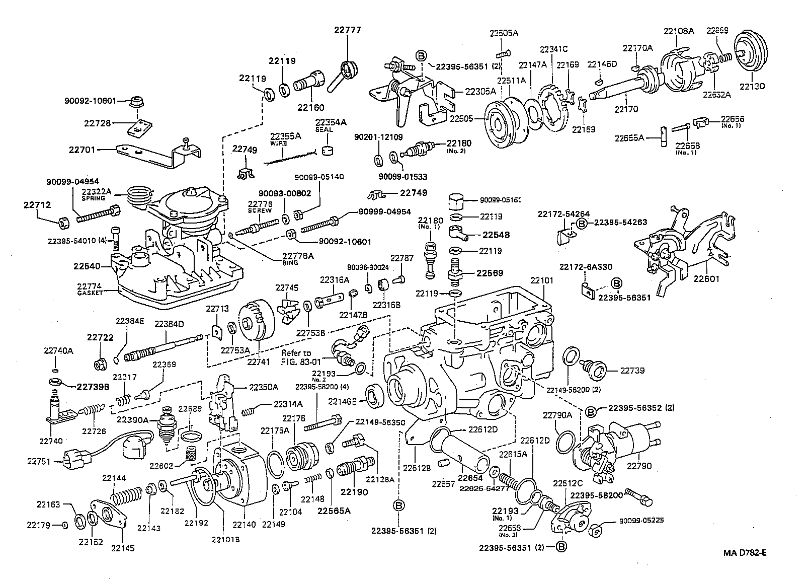  COASTER |  INJECTION PUMP BODY