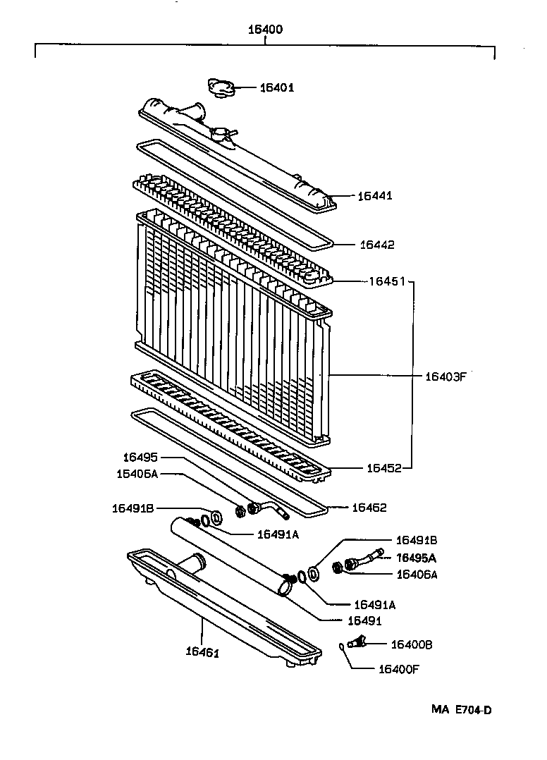  ES300 |  RADIATOR WATER OUTLET