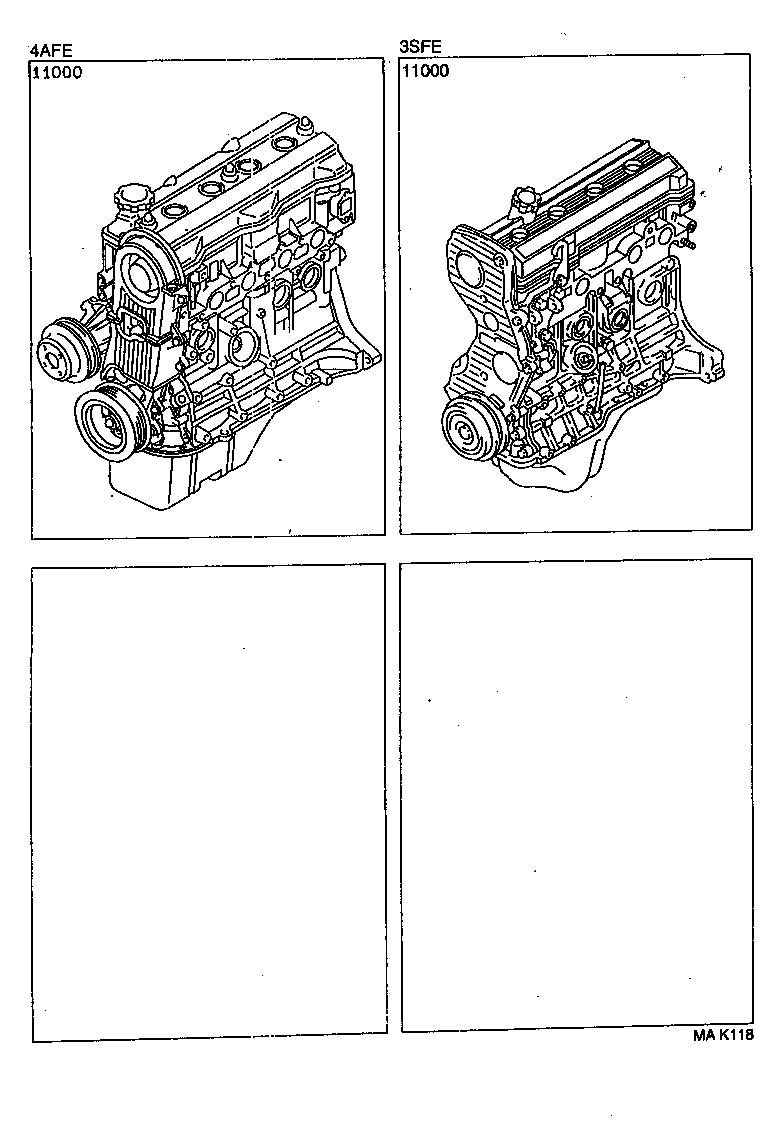  CORONA |  PARTIAL ENGINE ASSEMBLY