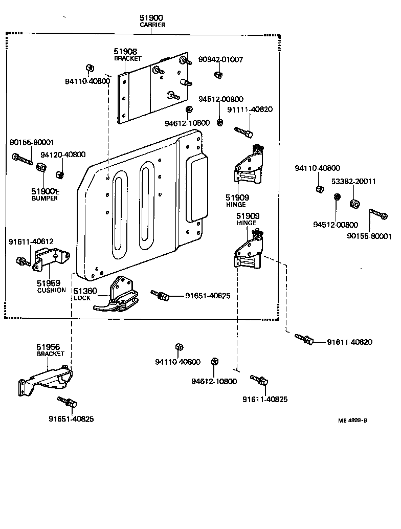 toyota bj40 spare parts #6