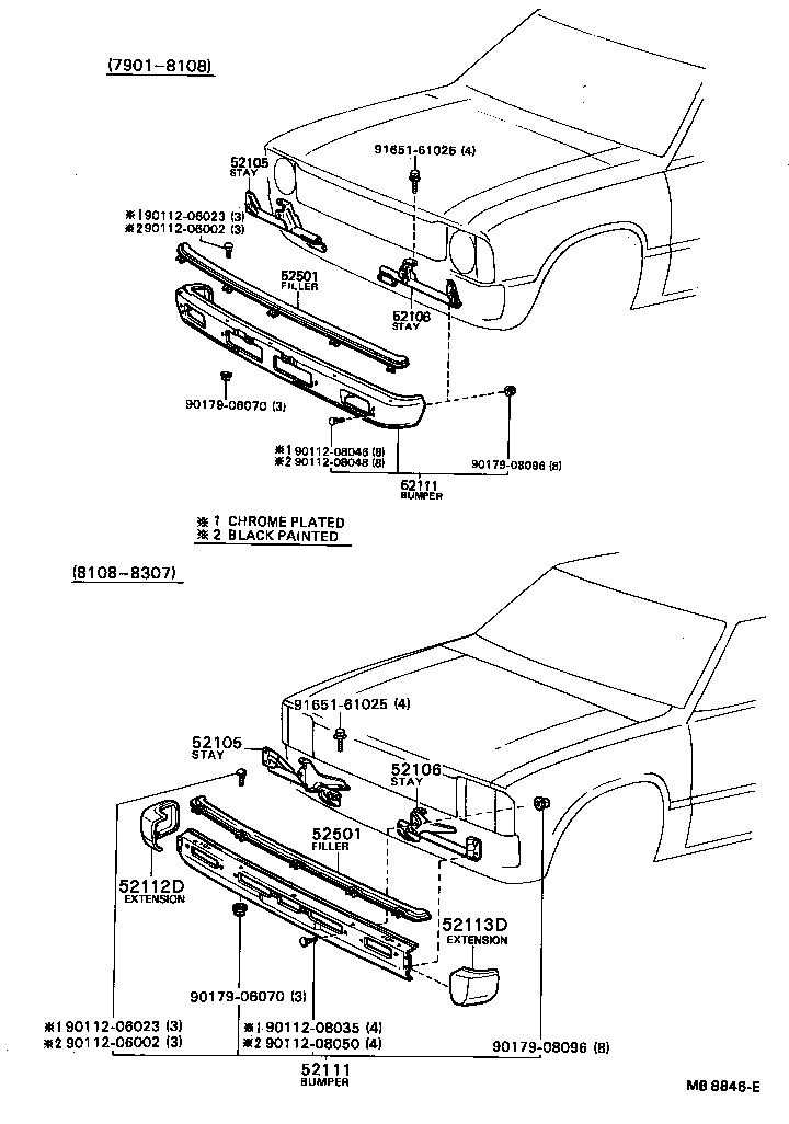  HILUX |  FRONT BUMPER BUMPER STAY