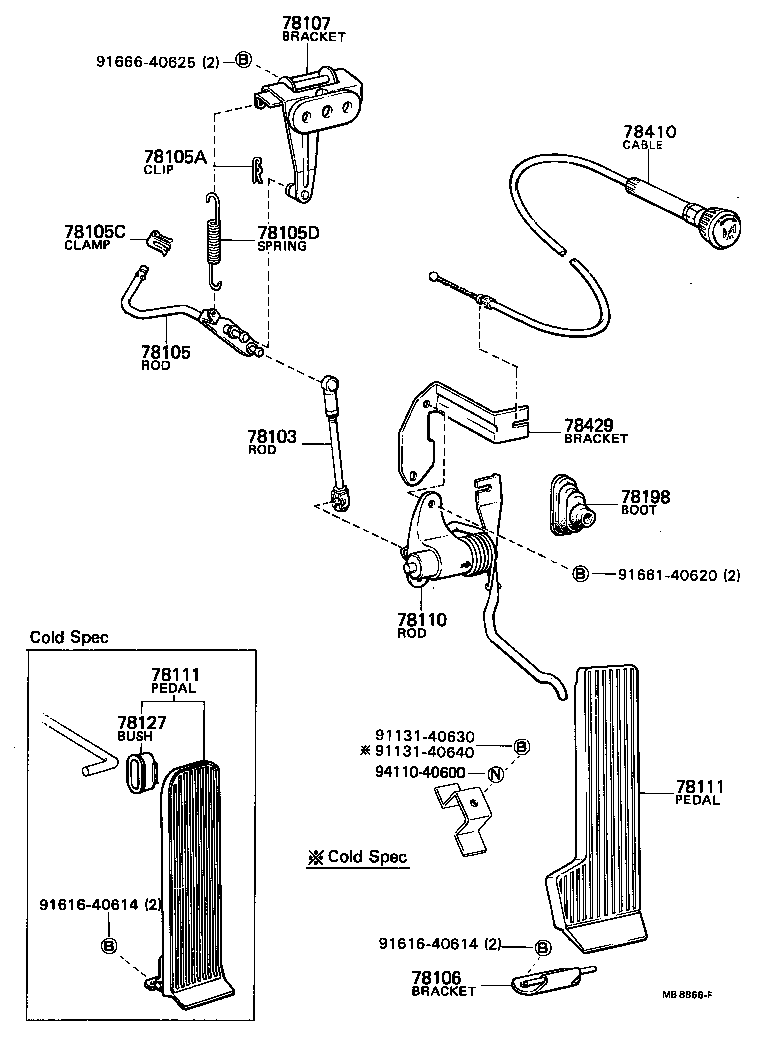  HILUX |  ACCELERATOR LINK