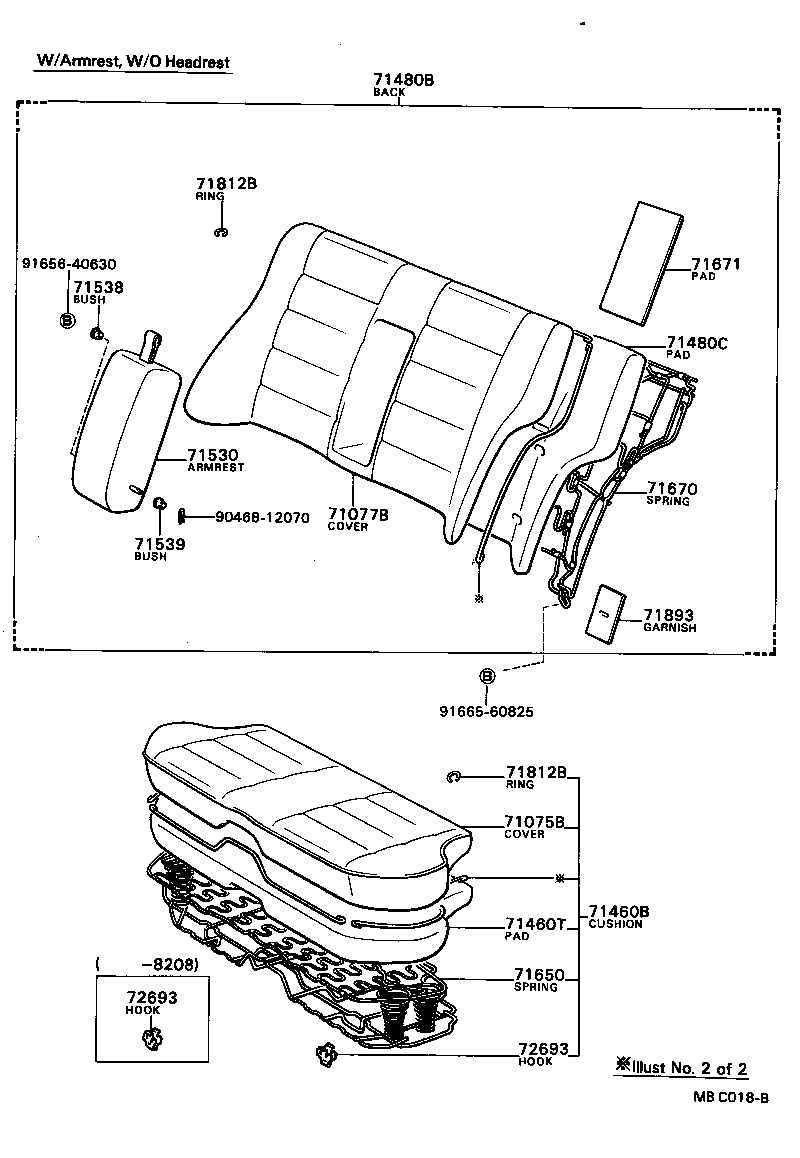  CRESSIDA |  REAR SEAT SEAT TRACK