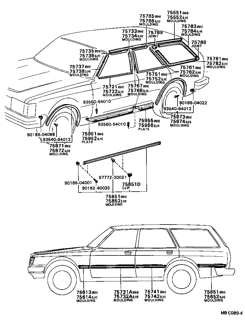  CRESSIDA |  SIDE MOULDING