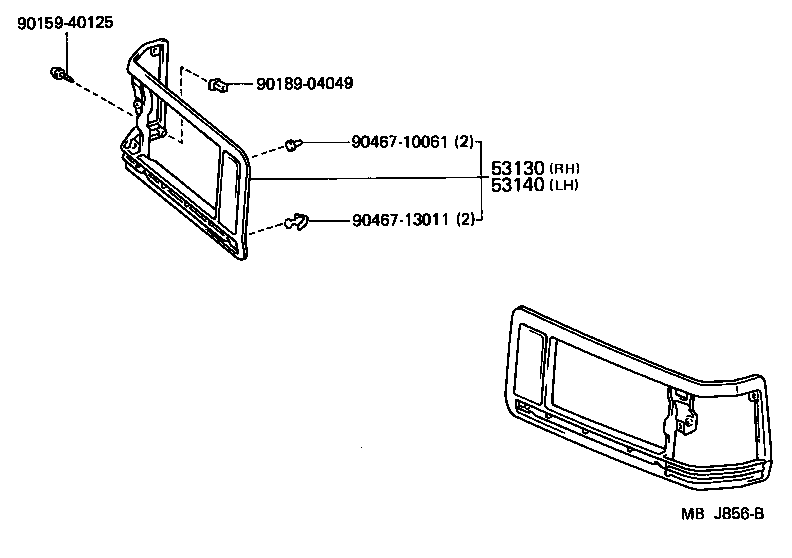  LITEACE |  RADIATOR GRILLE