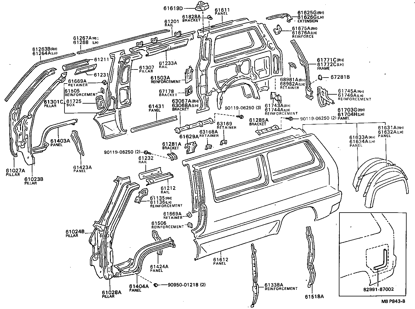  MODEL F |  SIDE MEMBER