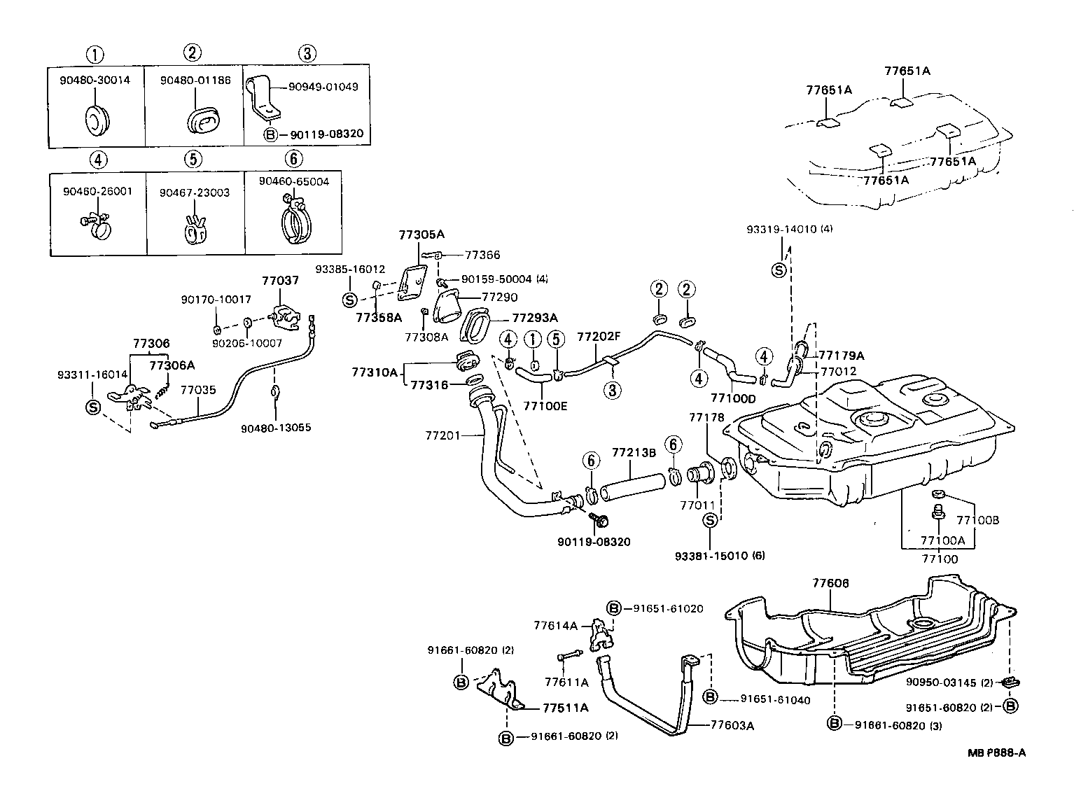  MODEL F |  FUEL TANK TUBE