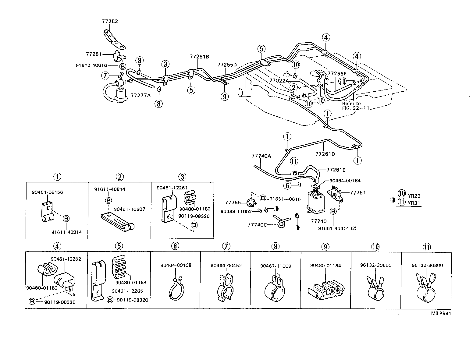  MODEL F |  FUEL TANK TUBE