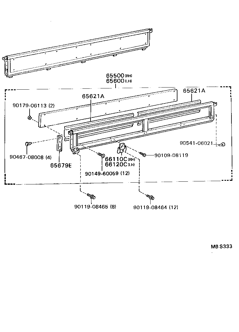  DYNA 200 |  REAR BODY SIDE PANEL