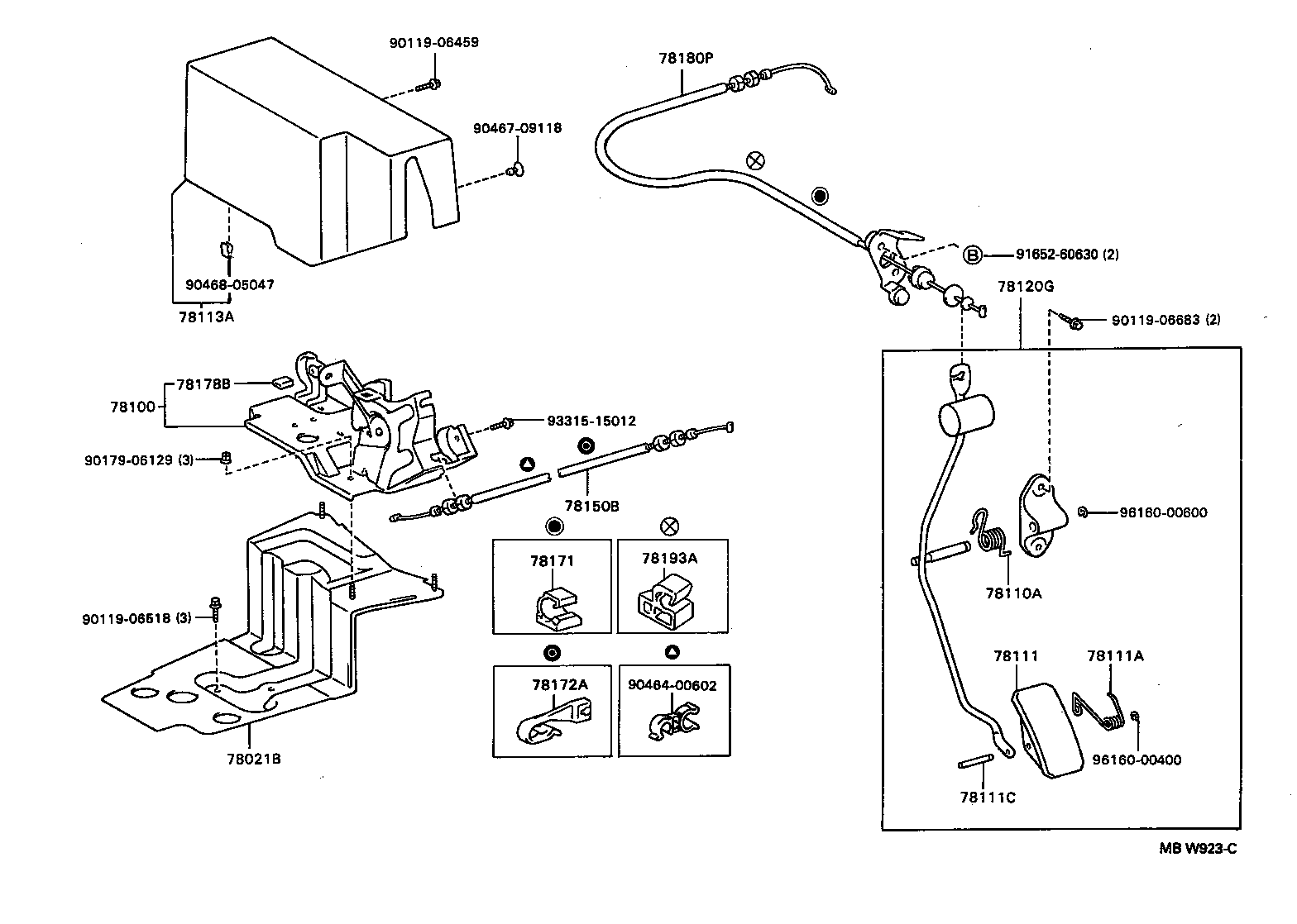  CAMRY JPP SED |  ACCELERATOR LINK