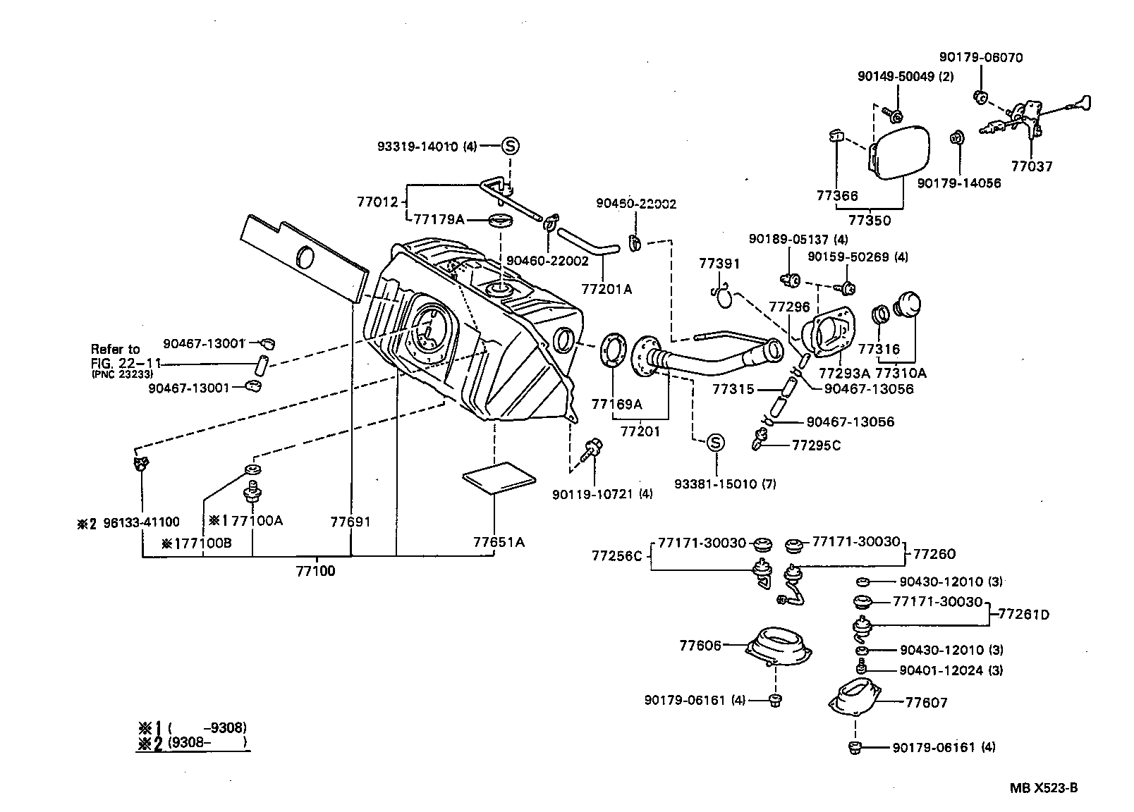  GS300 |  FUEL TANK TUBE