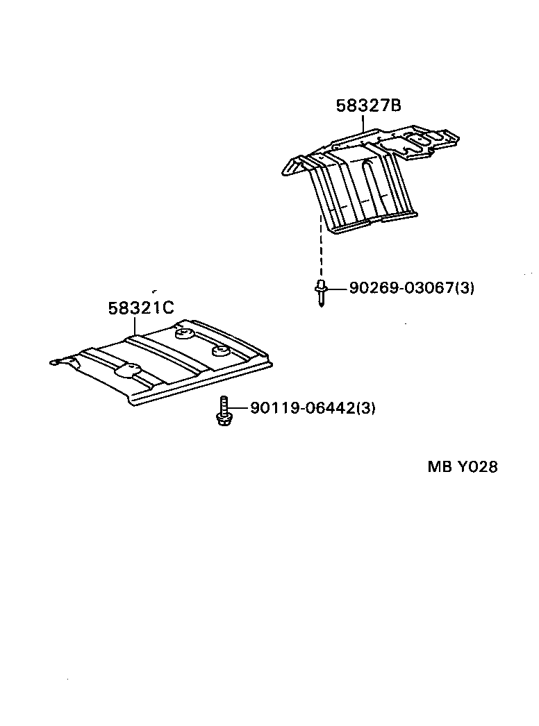  CELICA |  FLOOR INSULATOR