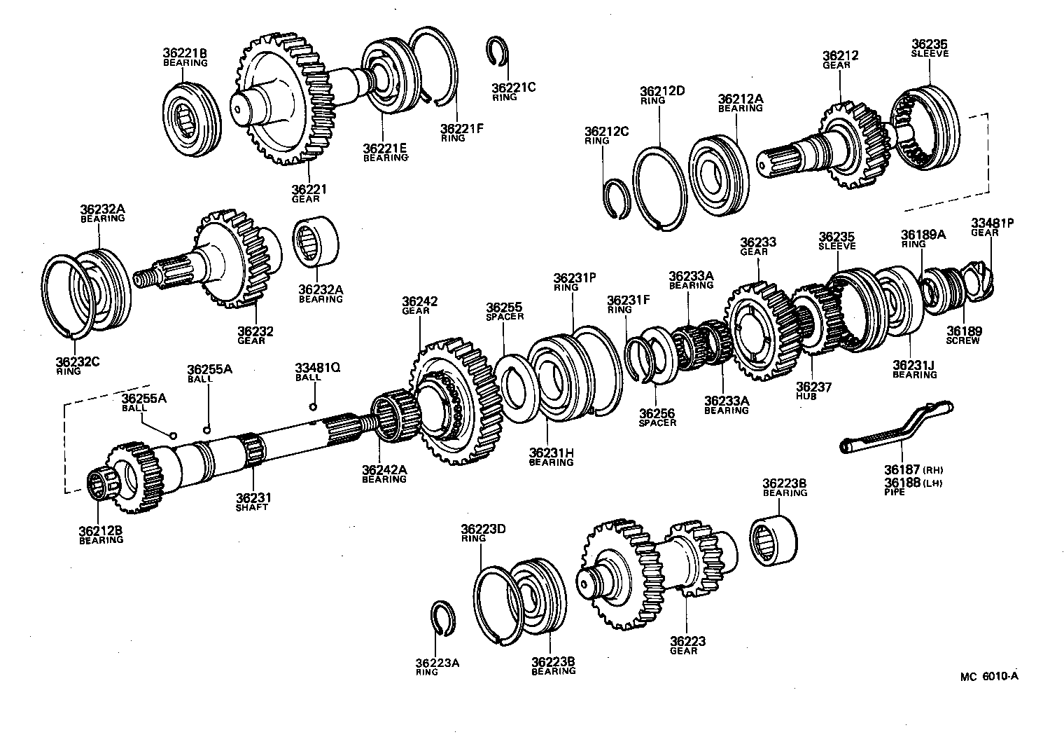  HILUX |  TRANSFER GEAR