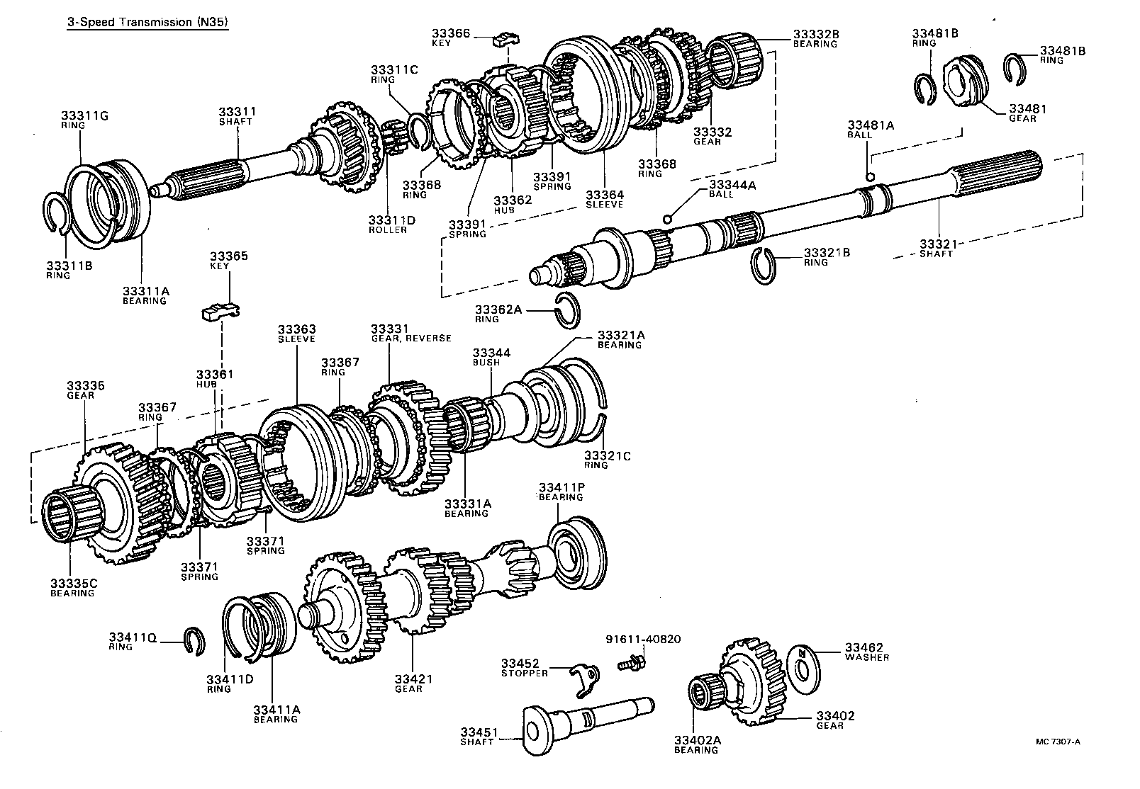  CRESSIDA |  TRANSMISSION GEAR MTM