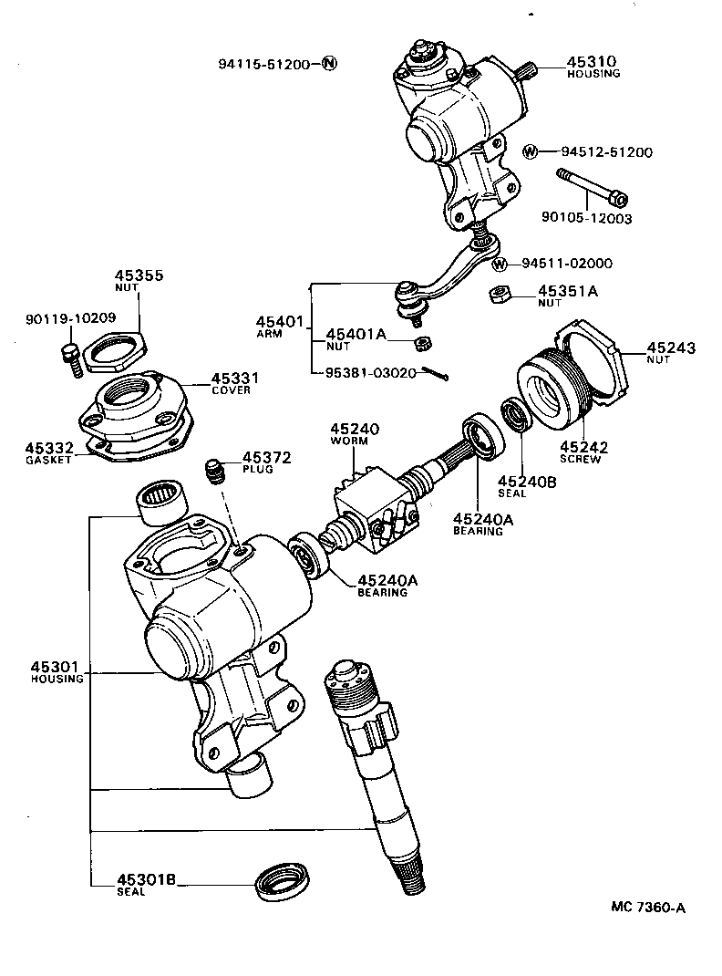  CRESSIDA |  STEERING COLUMN SHAFT