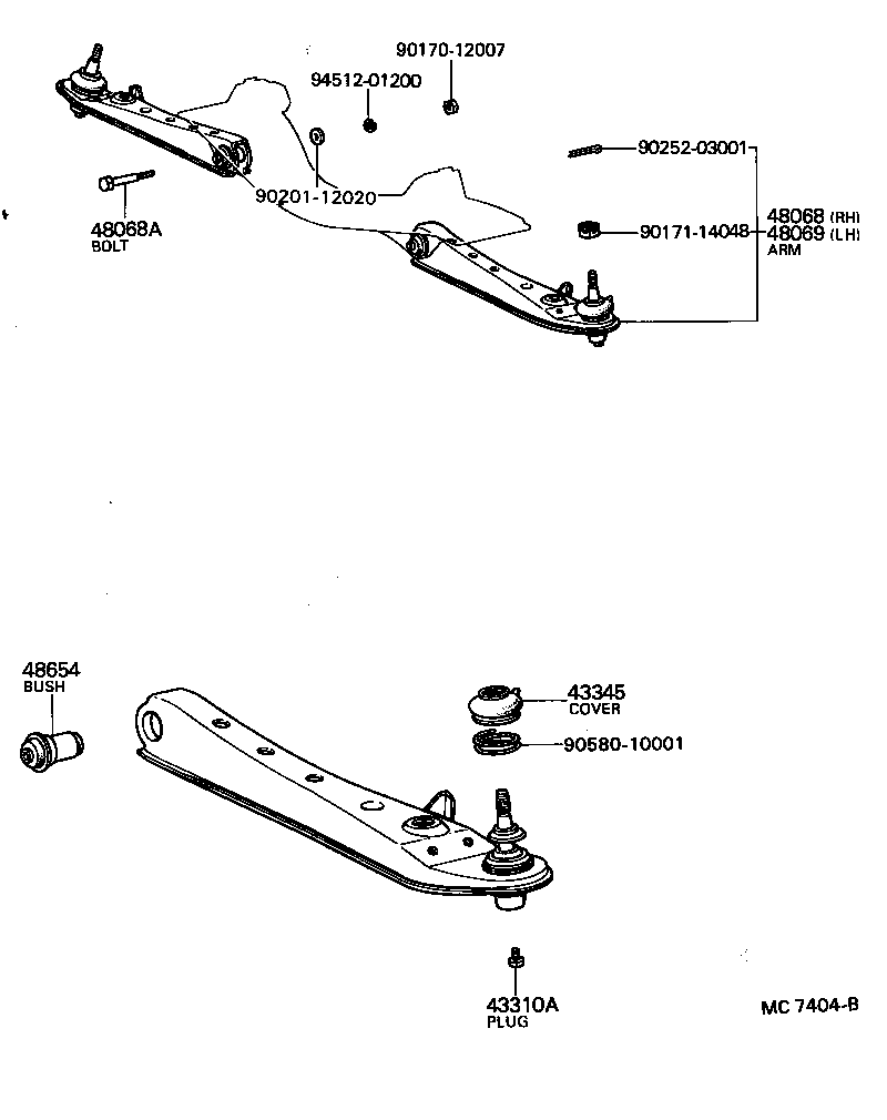  CRESSIDA |  FRONT AXLE ARM STEERING KNUCKLE