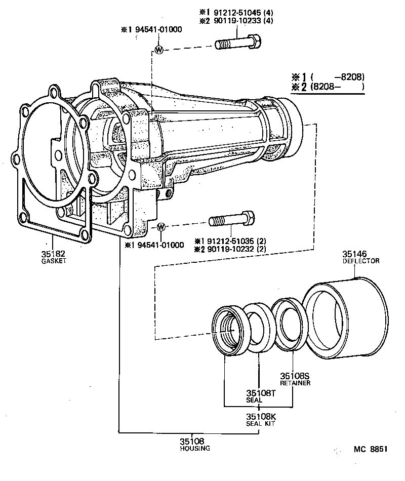  CRESSIDA |  EXTENSION HOUSING ATM