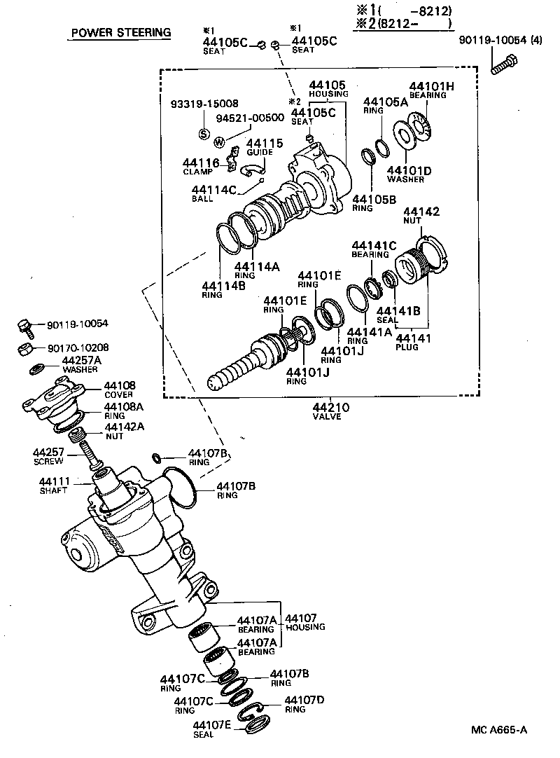  CRESSIDA |  STEERING COLUMN SHAFT