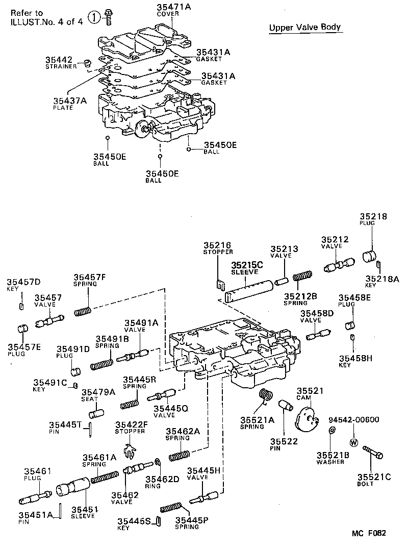  CELICA |  VALVE BODY OIL STRAINER ATM