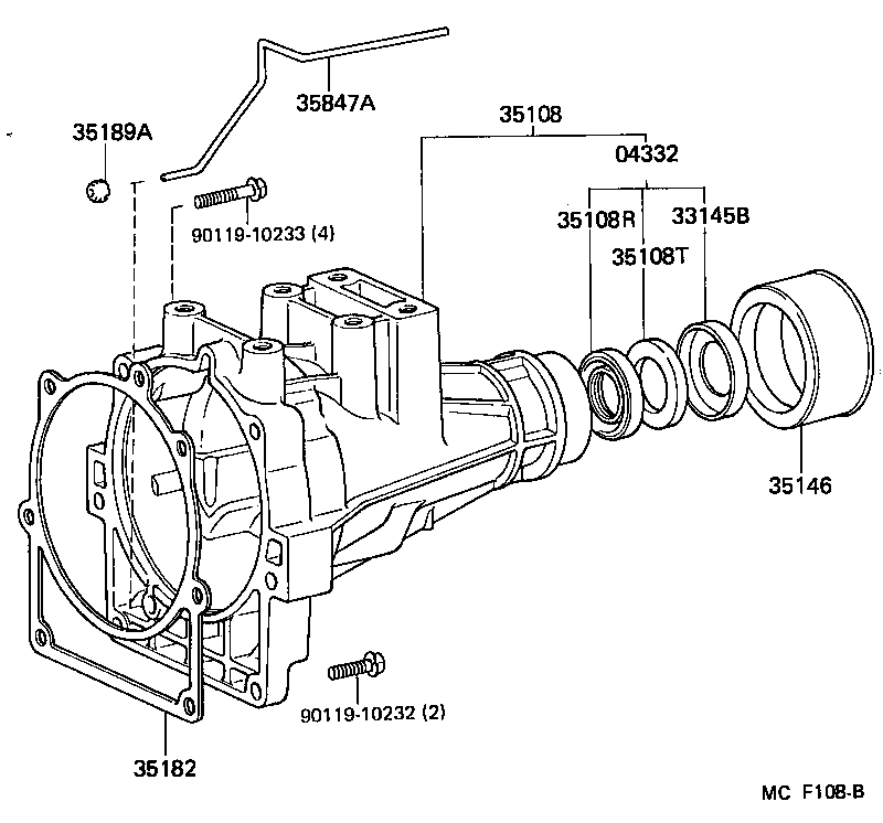  DYNA100 |  EXTENSION HOUSING ATM