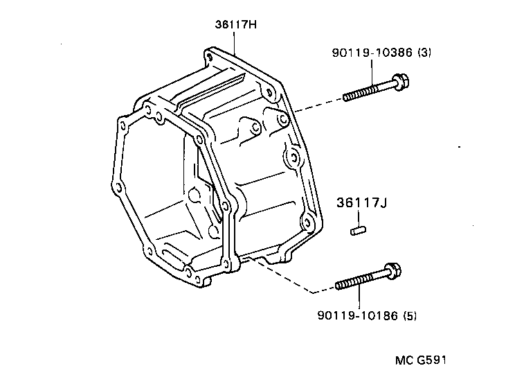  MODEL F |  EXTENSION HOUSING MTM