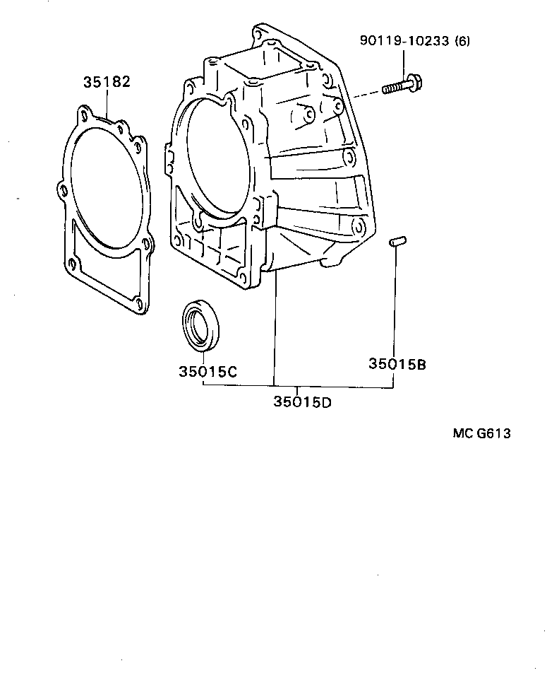  MODEL F |  EXTENSION HOUSING ATM