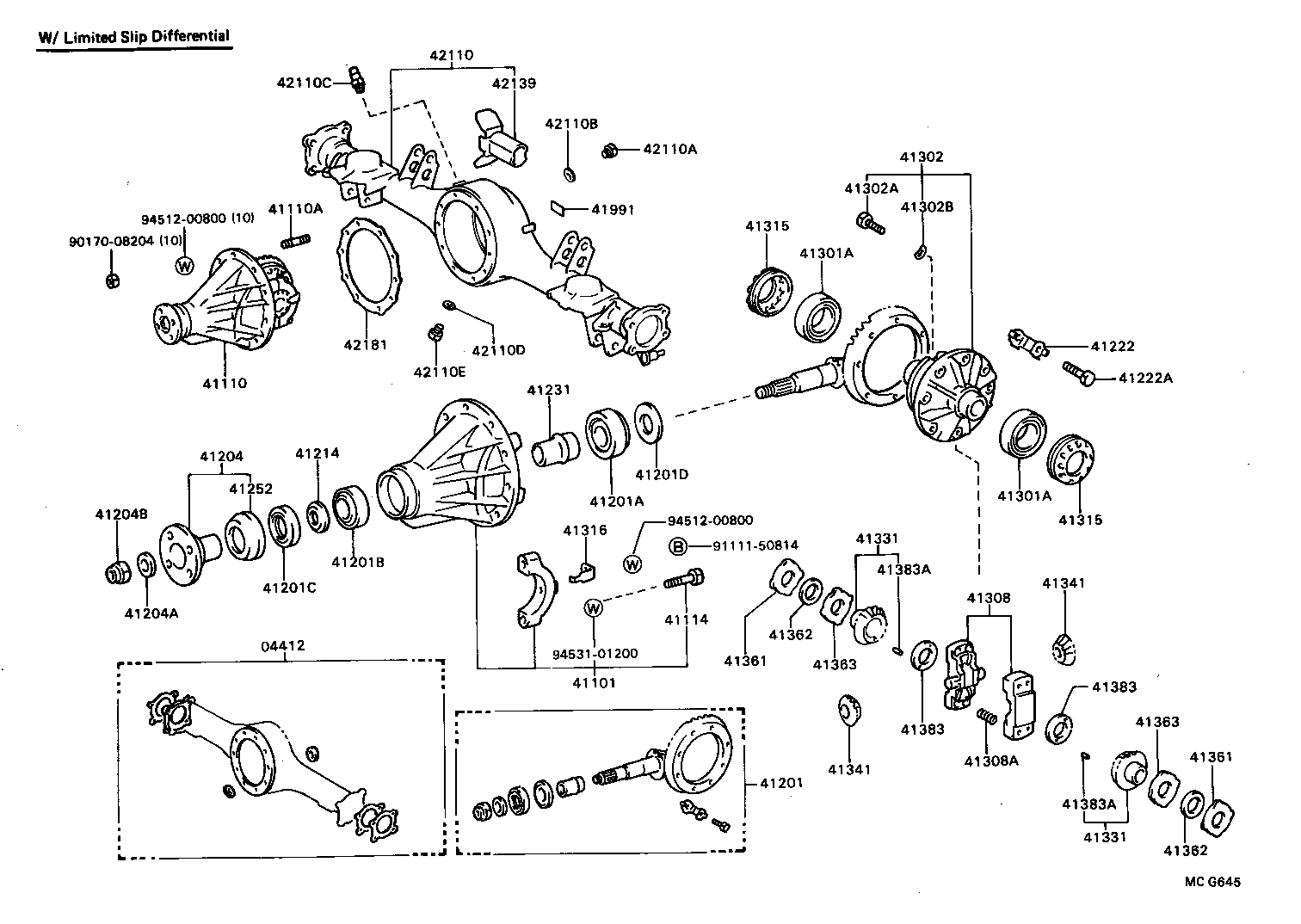  MODEL F |  REAR AXLE HOUSING DIFFERENTIAL