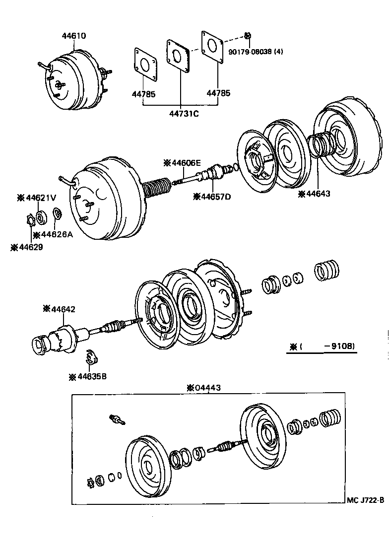  LS400 |  BRAKE BOOSTER VACUUM TUBE