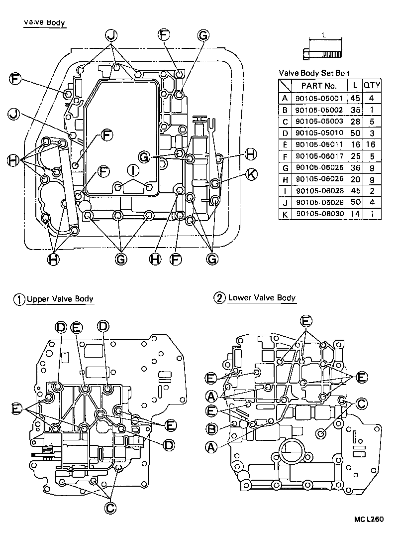  TERCEL |  VALVE BODY OIL STRAINER ATM