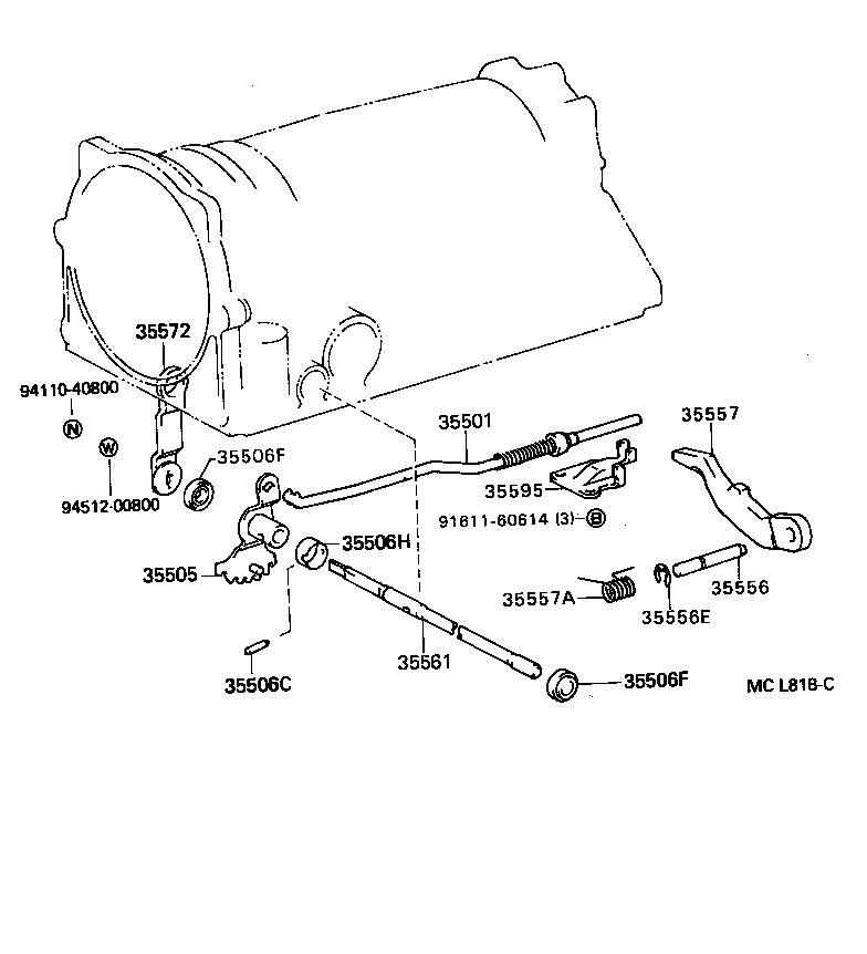  GS300 |  THROTTLE LINK VALVE LEVER ATM