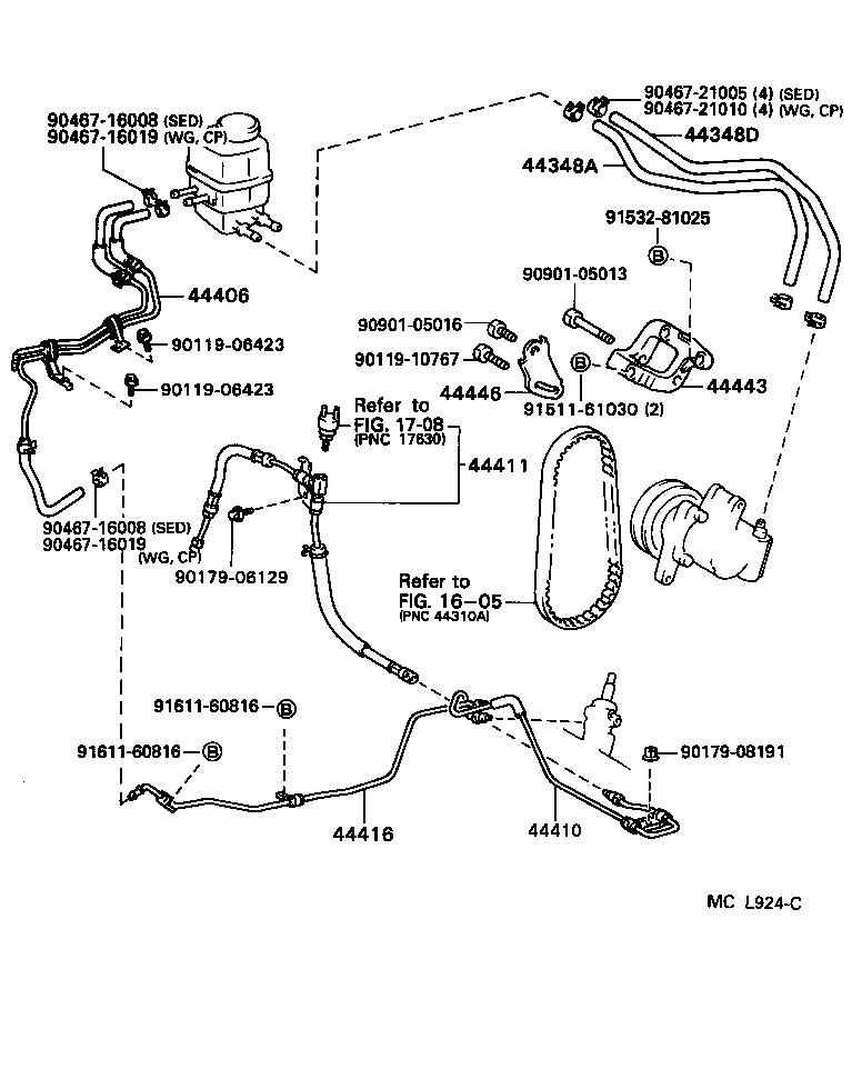  ES300 |  POWER STEERING TUBE