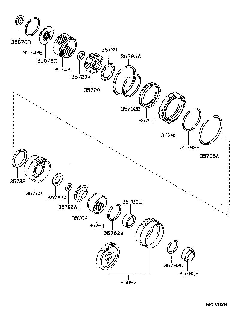  ES300 |  PLANETARY GEAR REVERSE PISTON COUNTER GEAR ATM