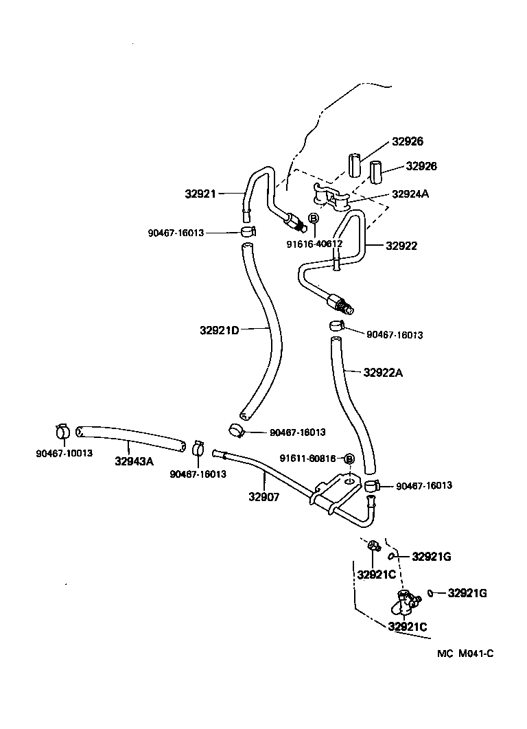  ES300 |  OIL COOLER TUBE ATM