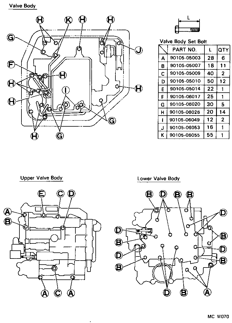  COROLLA SPRINTER |  VALVE BODY OIL STRAINER ATM