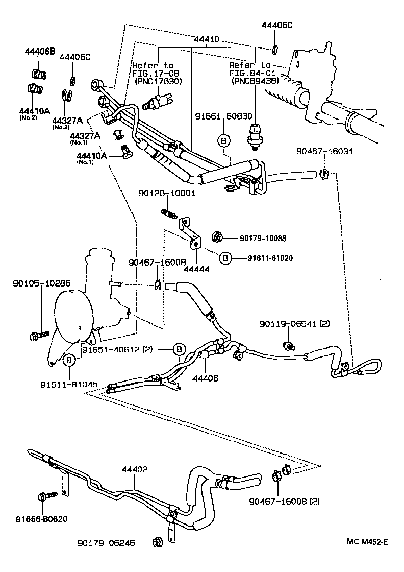  GS300 |  POWER STEERING TUBE