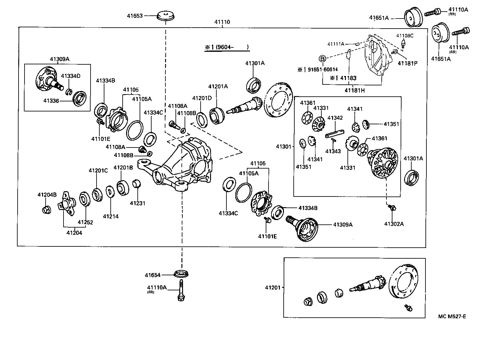  GS300 |  REAR AXLE HOUSING DIFFERENTIAL