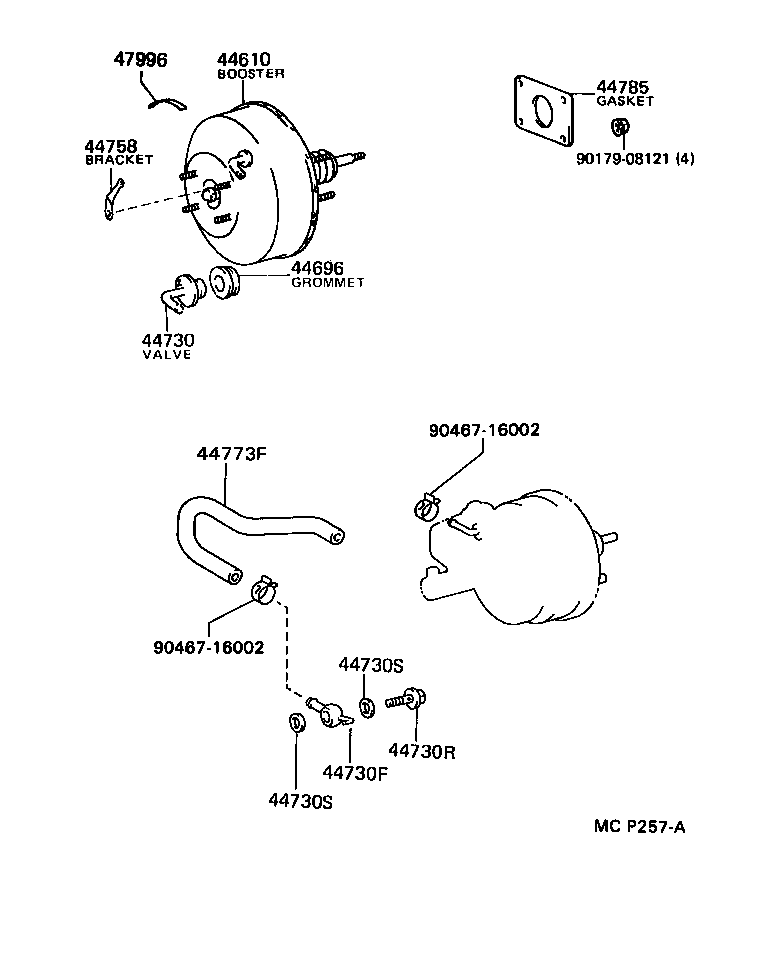  GS300 |  BRAKE BOOSTER VACUUM TUBE