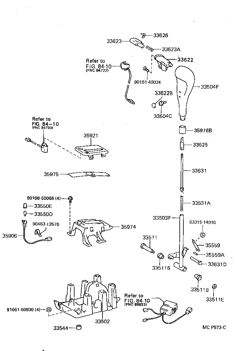  ES300 |  SHIFT LEVER RETAINER