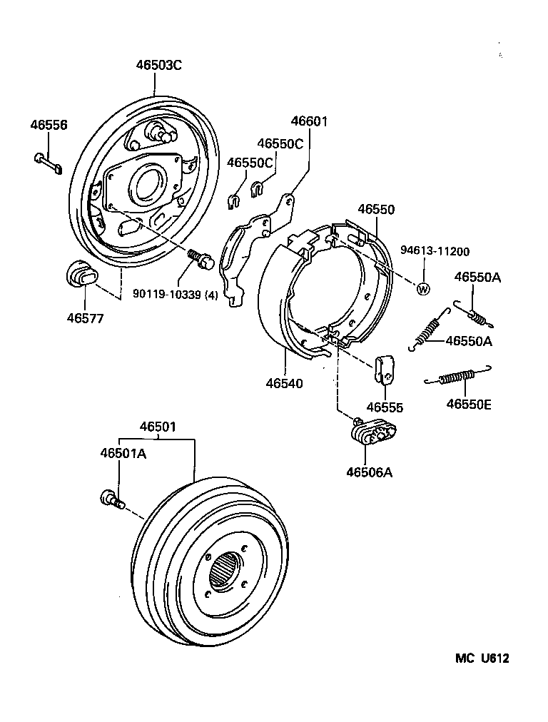  MEGA CRUISER |  PARKING BRAKE CABLE